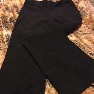 AGB black pants flare leg NWT 10